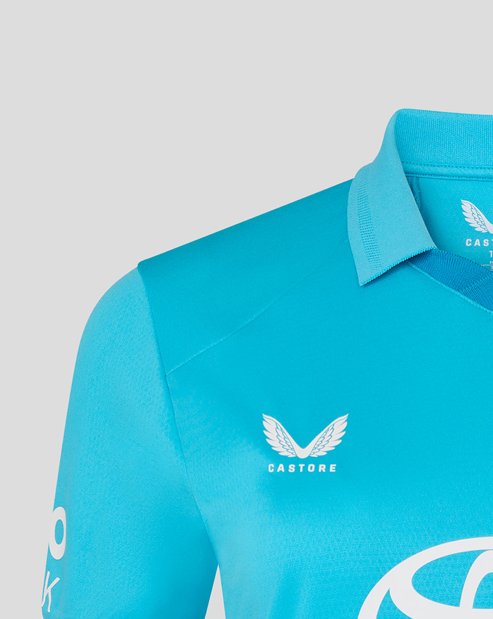 England Cricket Women's 26/27 ODI Pro Short Sleeve Shirt - Blue