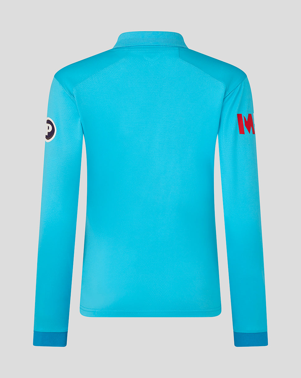 England Cricket Women's 26/27 ODI Pro Long Sleeve Shirt - Blue