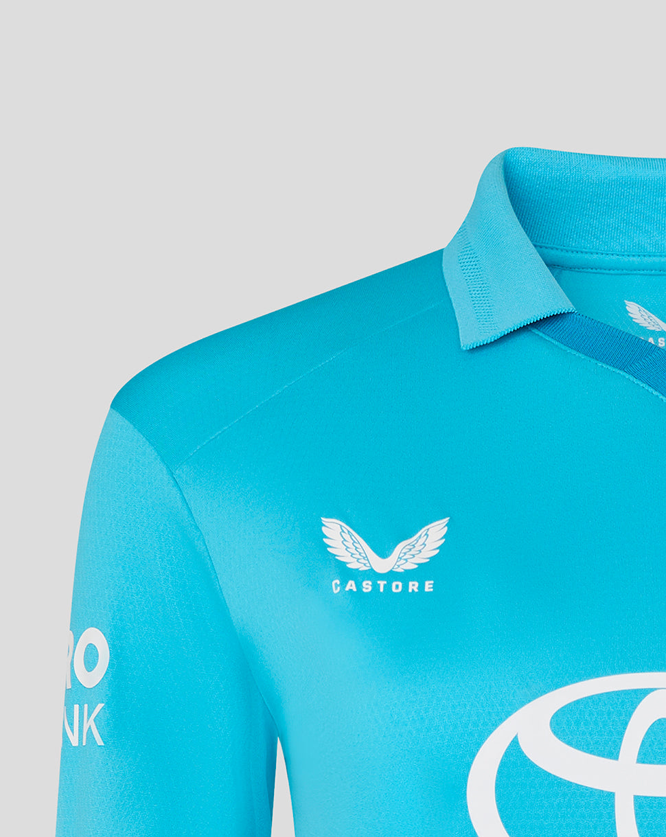 England Cricket Women's 26/27 ODI Pro Long Sleeve Shirt - Blue