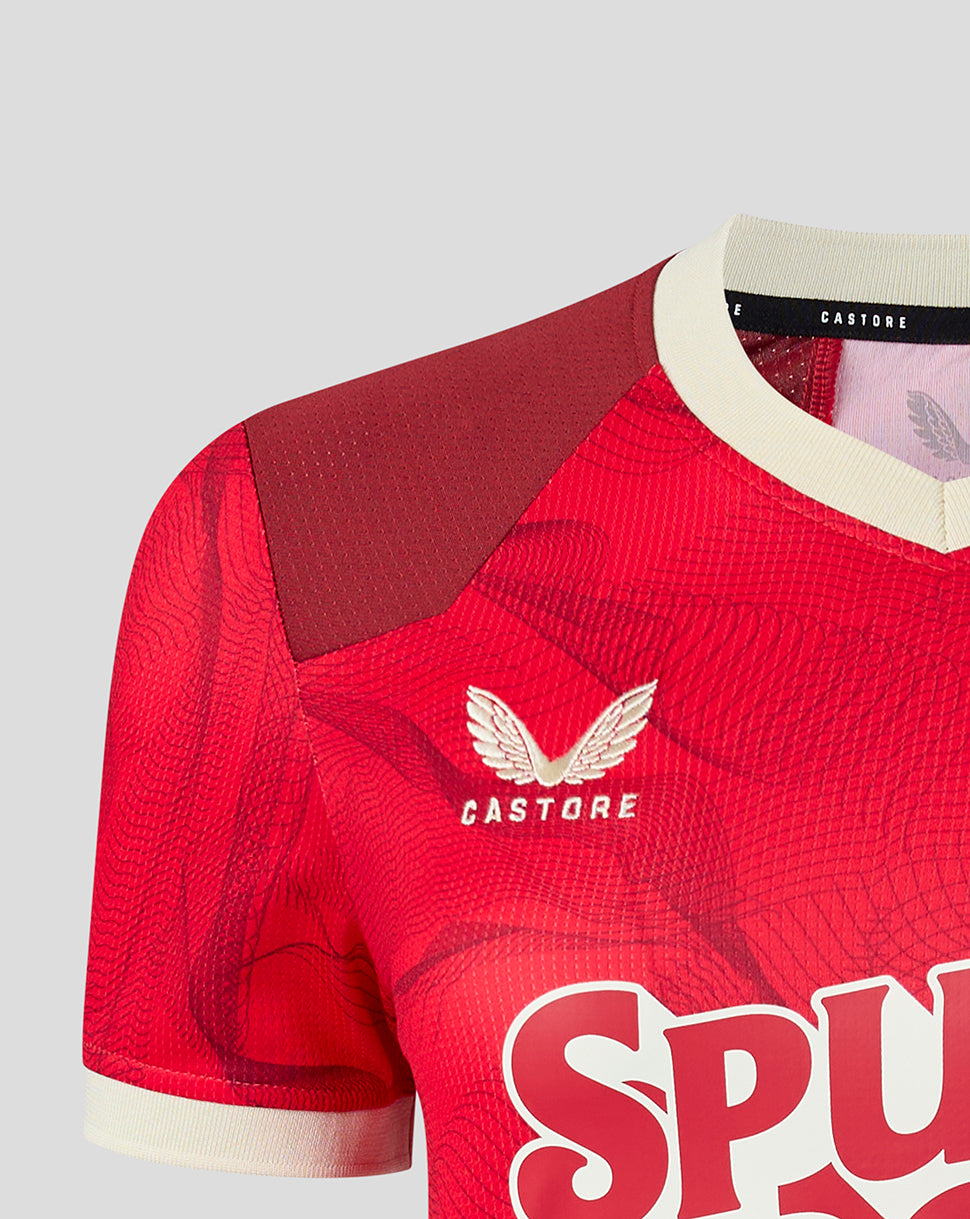 Preston North End dames 2026/27 Third shirt met korte mouw - Rood