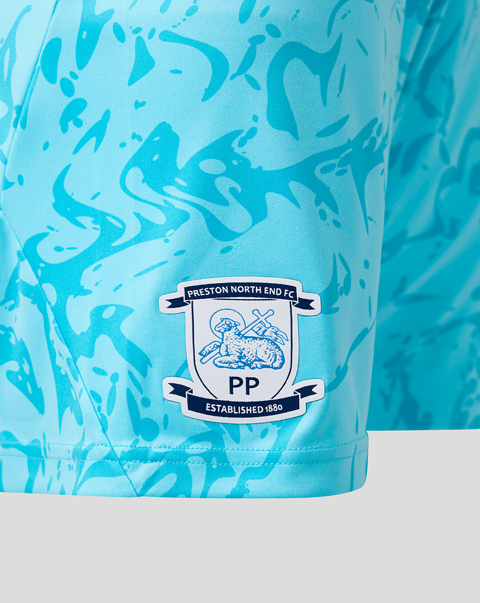 Preston North End Heren 2026/27 Uit Goalkeeper Short - Blauw