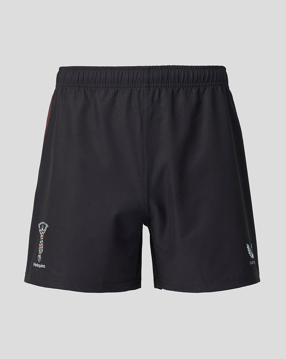 Harlequins Dames 2026/27 Thuis Pro Short - Zwart