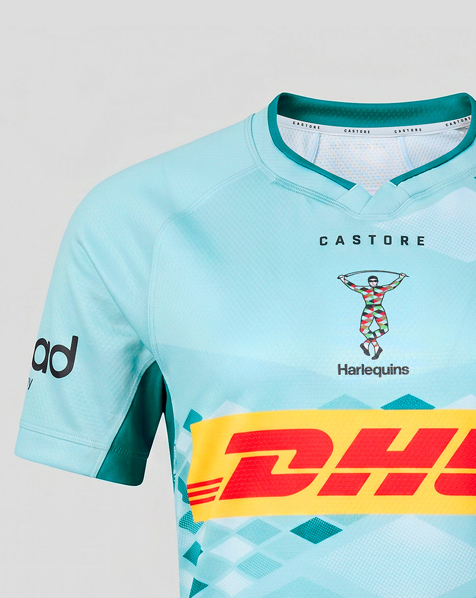 Harlequins Dames 2026/27 Uit Pro Shirt - Blauw