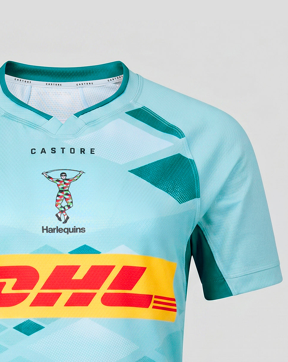 Harlequins Dames 2026/27 Uit Pro Shirt - Blauw