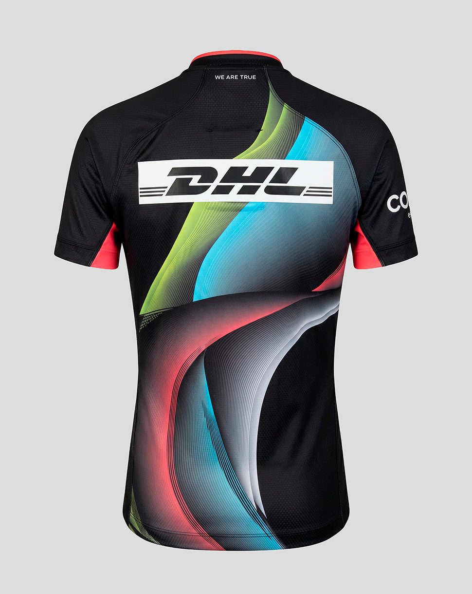 Harlequins Damen 2026/27 Ausweich Pro Trikot - Schwarz/Mehrfarbig
