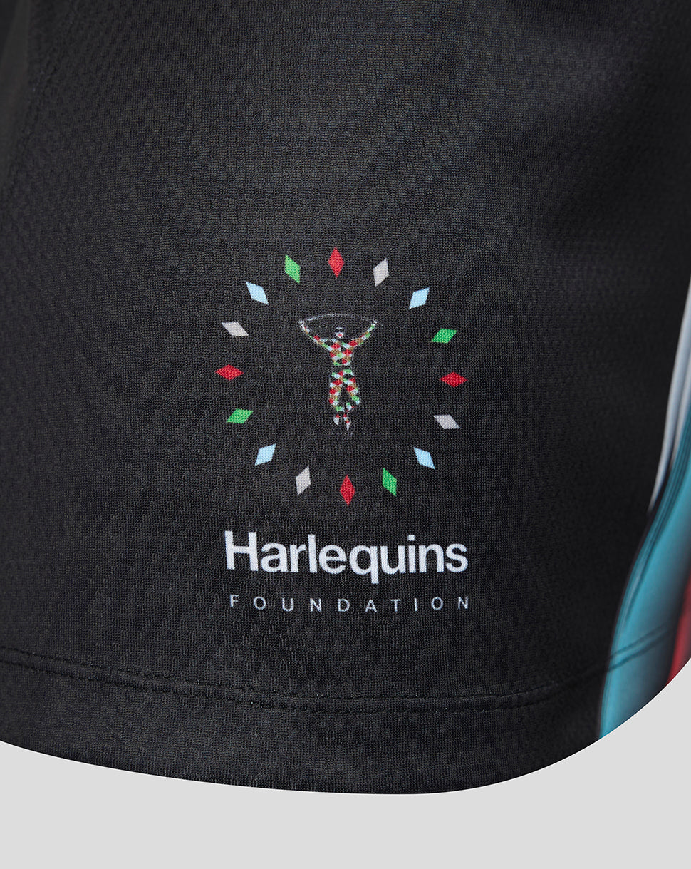 Harlequins Damen 2026/27 Ausweich Pro Trikot - Schwarz/Mehrfarbig