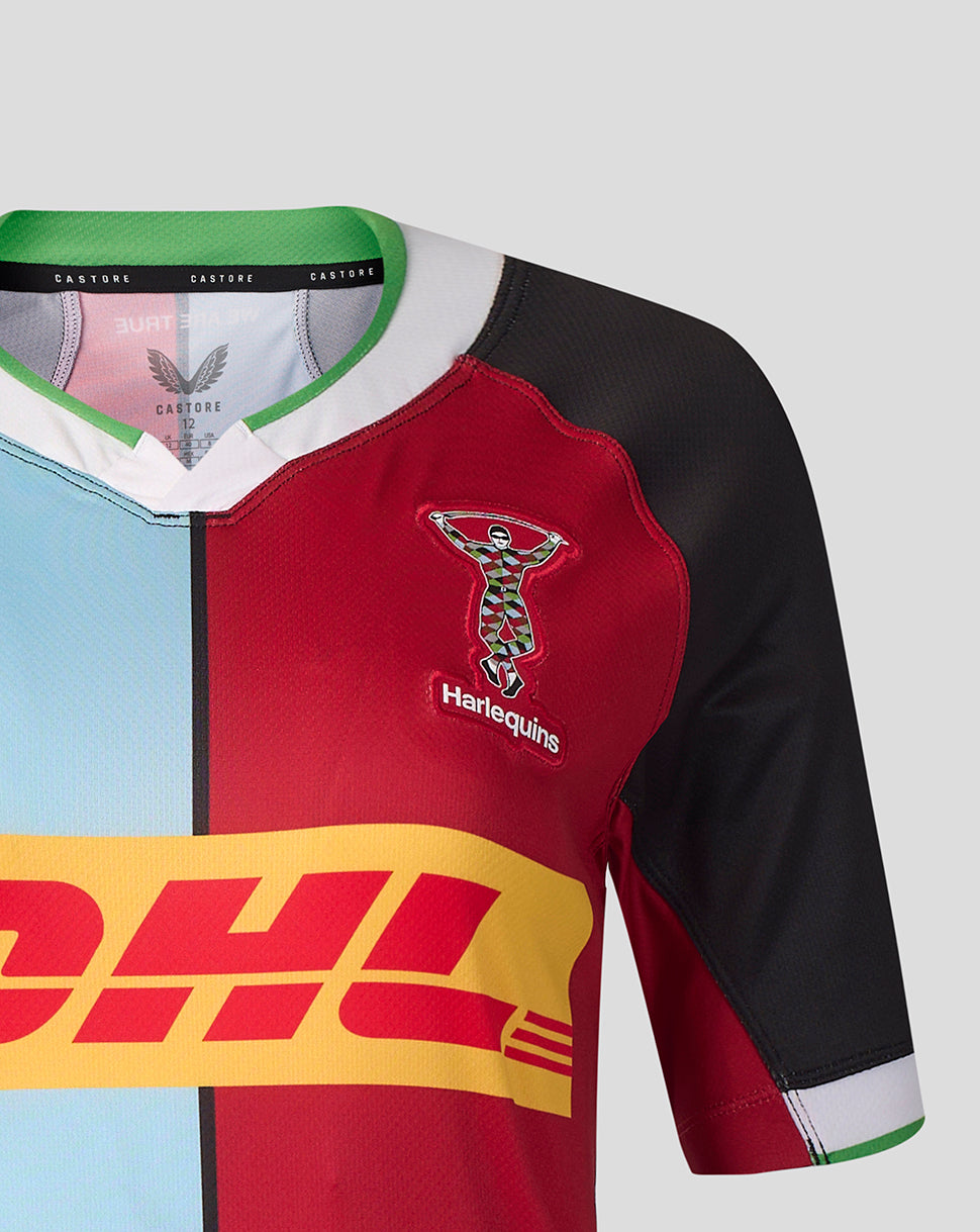 Harlequins Dames 2026/27 Thuis Replica Shirt - Zwart