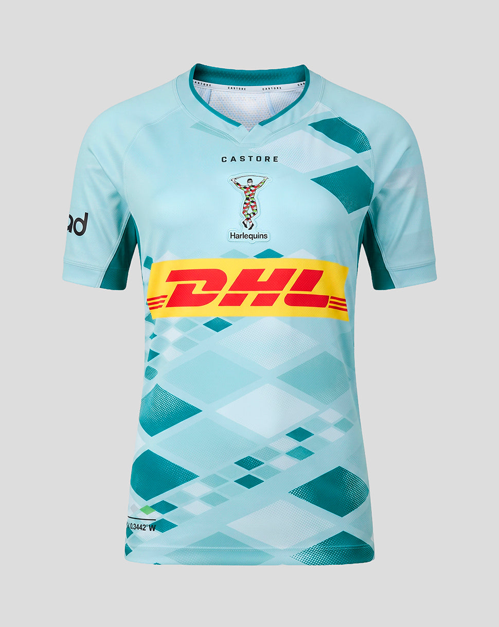 Harlequins Women's 2026/27 Away Replica Shirt - Blue