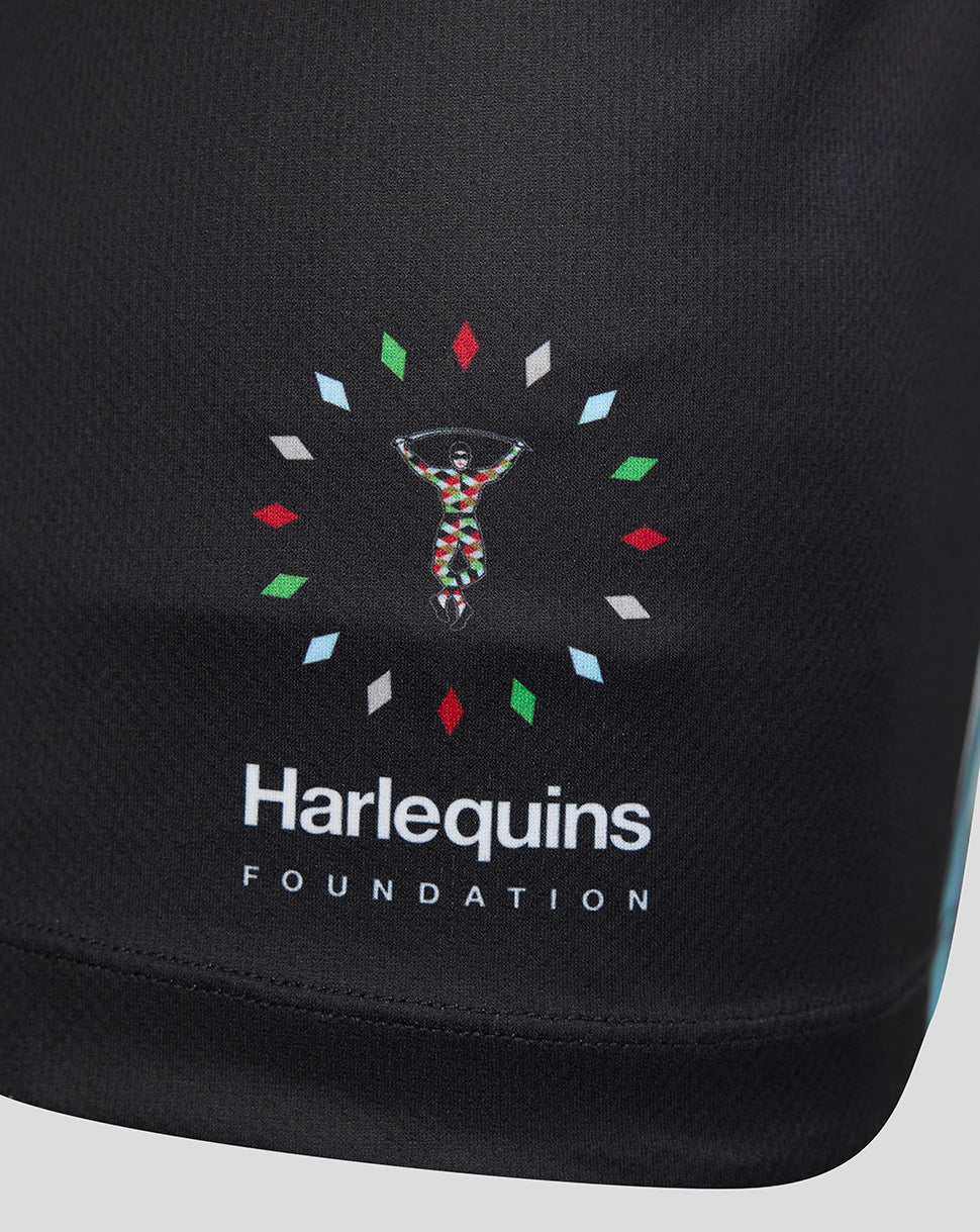 Harlequins Dames 2026/27 Derde Replica Shirt - Zwart/Meerkleurig