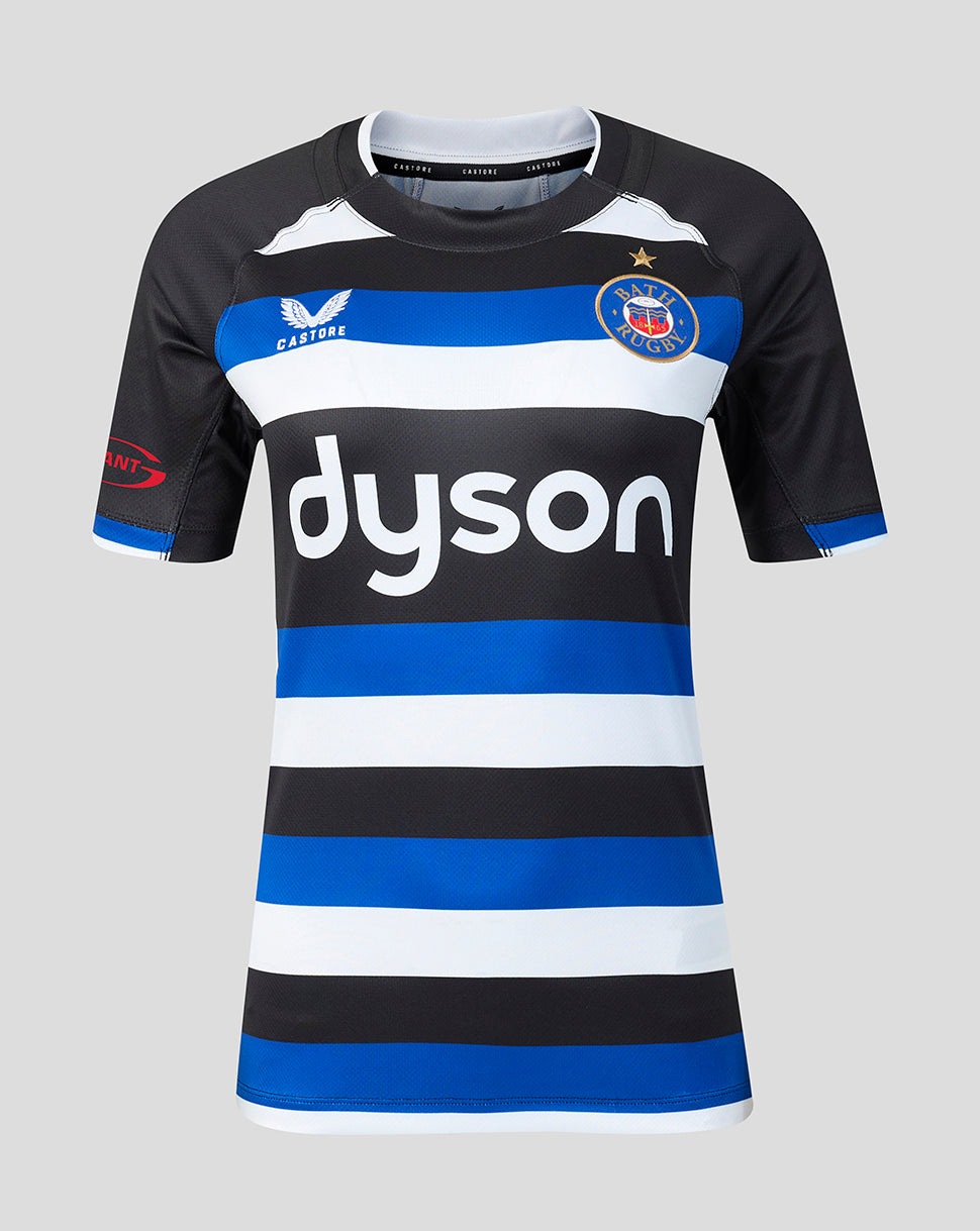 Camiseta Bath Rugby Mujer 2026/27 Local Réplica - Negro/Azul