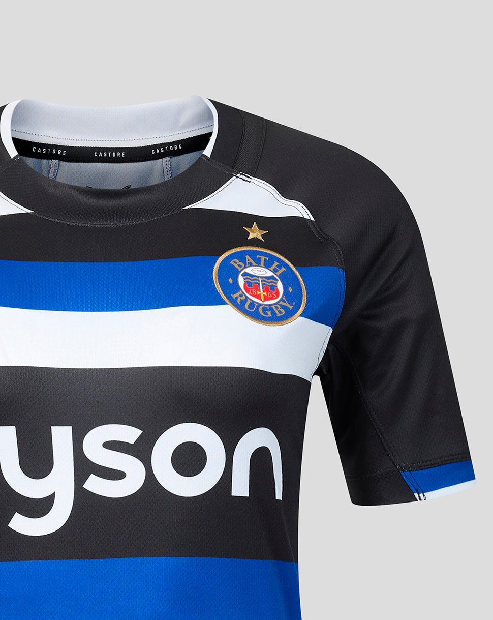 Camiseta Bath Rugby Mujer 2026/27 Local Réplica - Negro/Azul