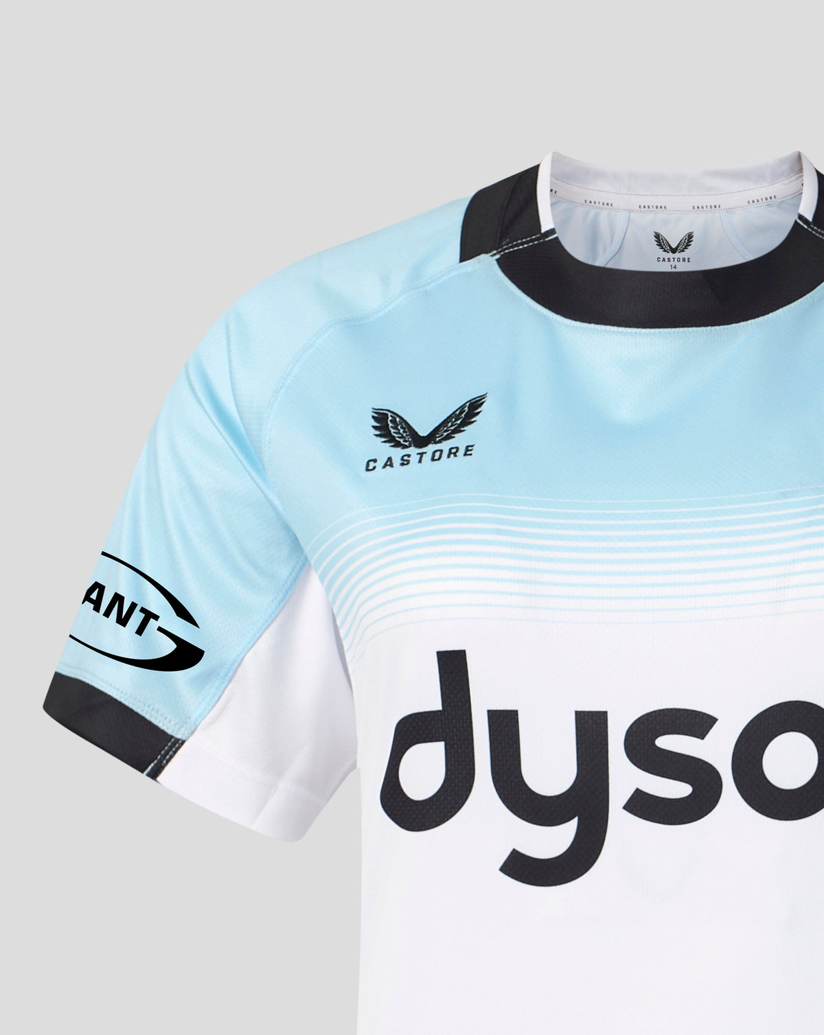 Bath Rugby Heren 2026/27 Uit Pro Shirt - Wit/Blauw