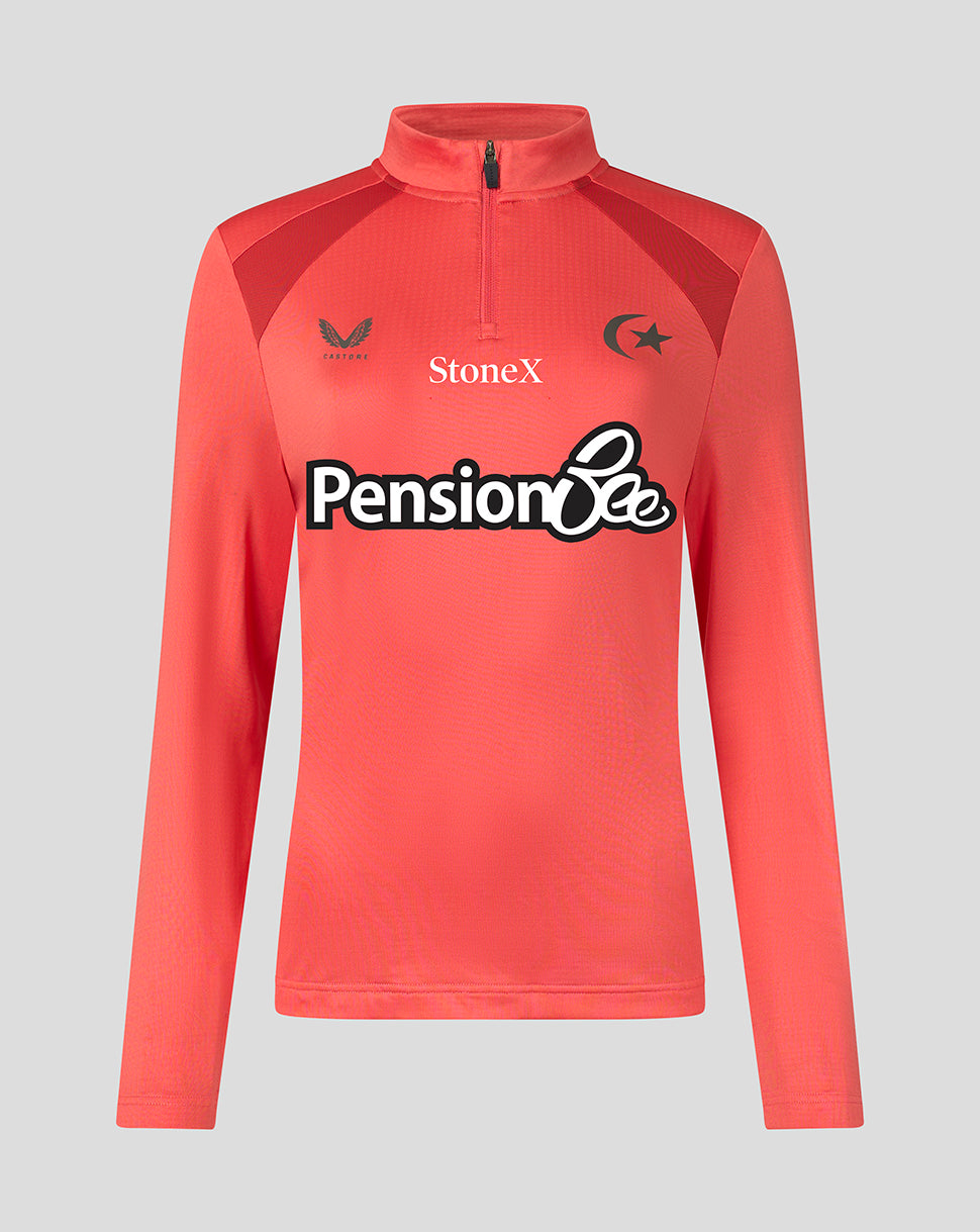 Saracens Women's 2026/27 Training Quarter Zip Top - Rose - Rose