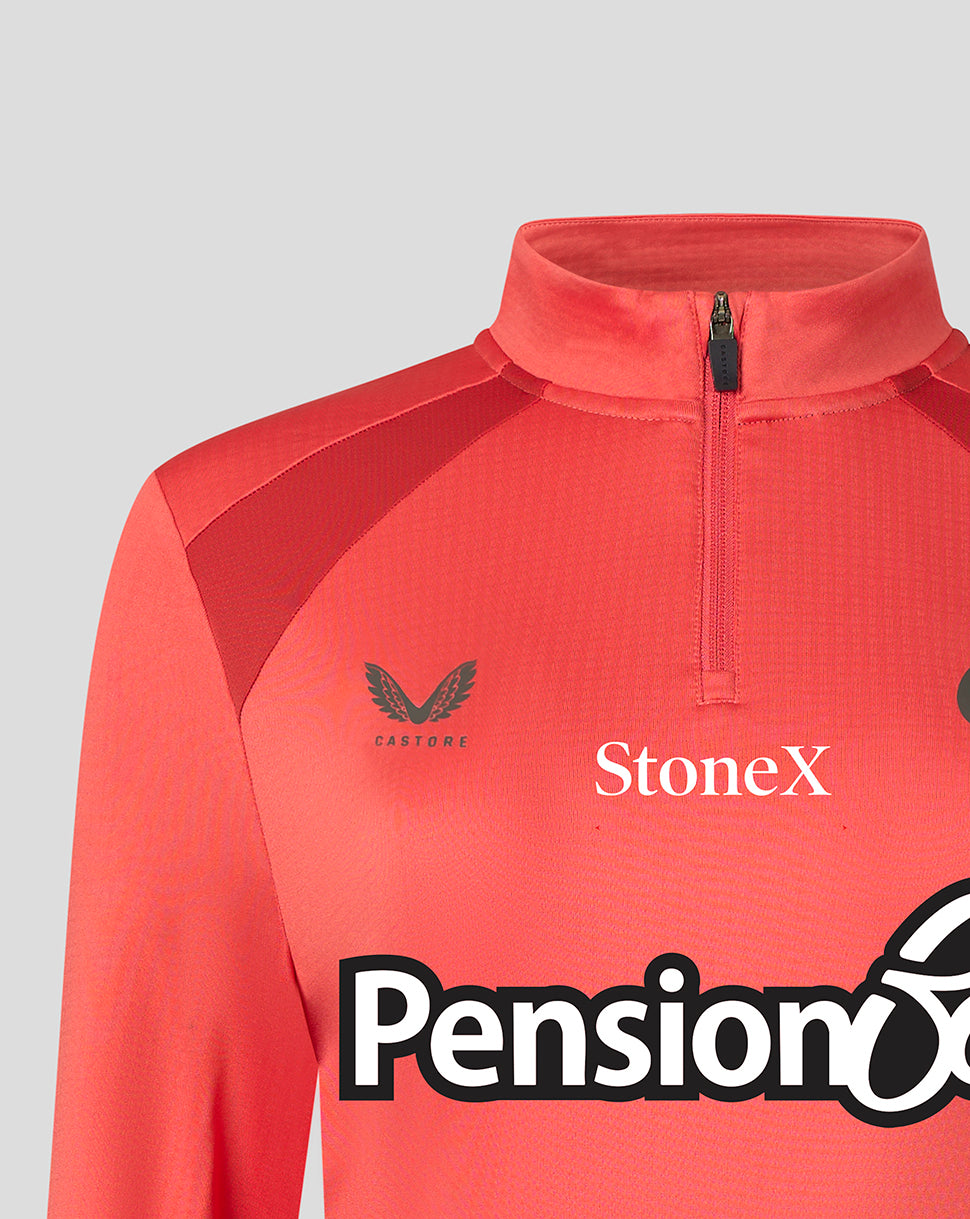 Saracens Women's 2026/27 Training Quarter Zip Top - Rose - Rose