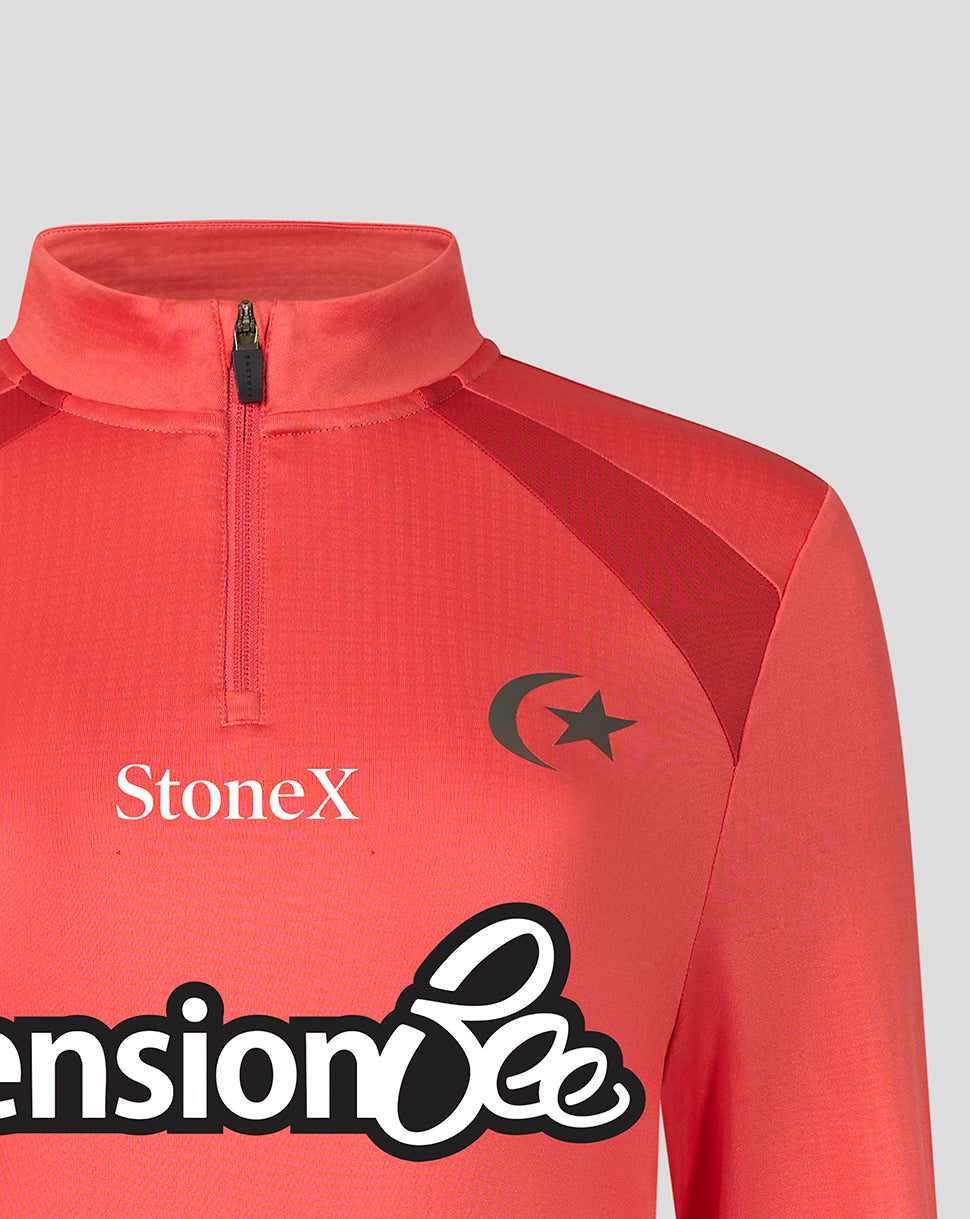 Saracens Women's 2026/27 Training Quarter Zip Top - Rose - Rose