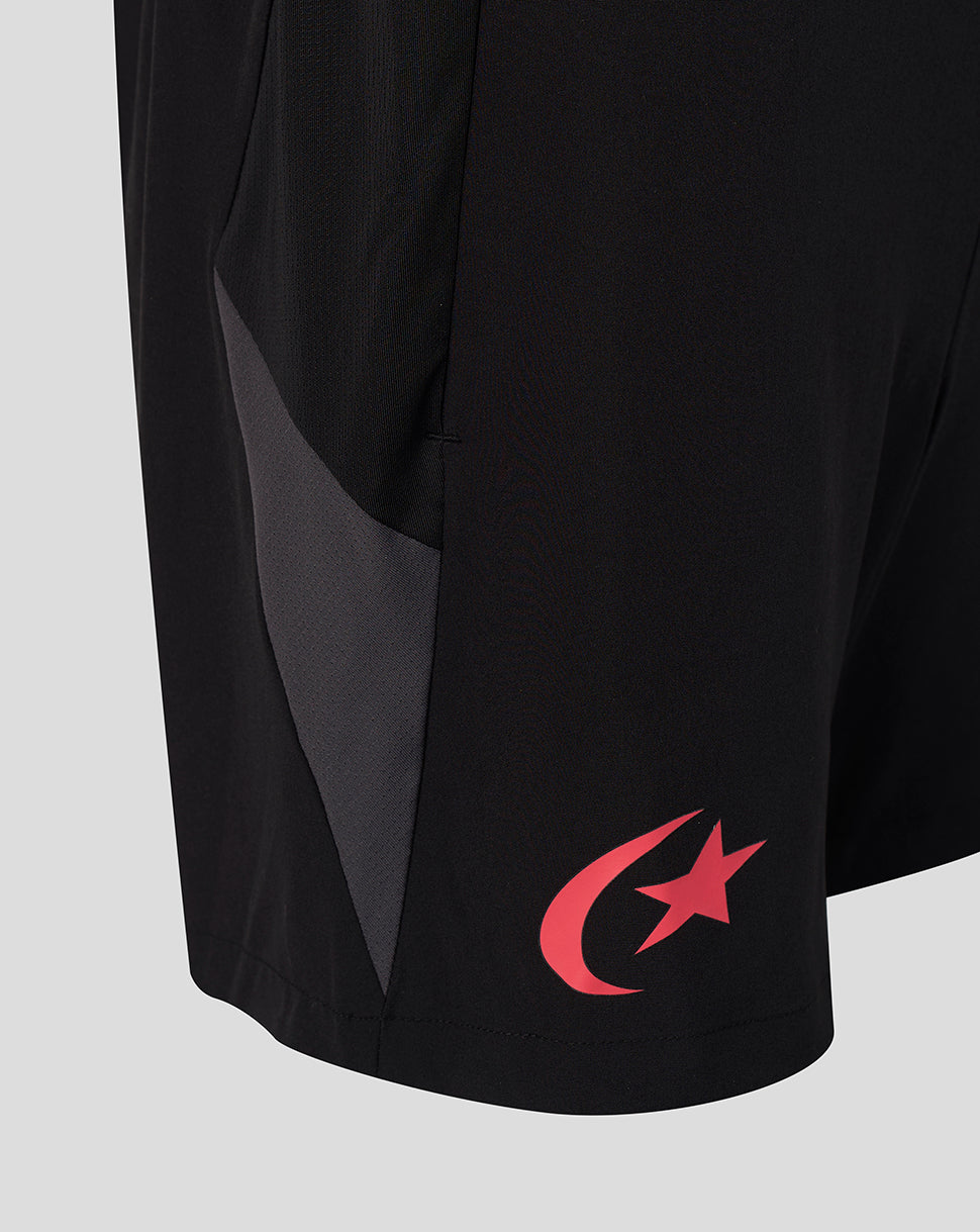 Saracens Women's 2026/27 Training Shorts - Black - Black/Grey