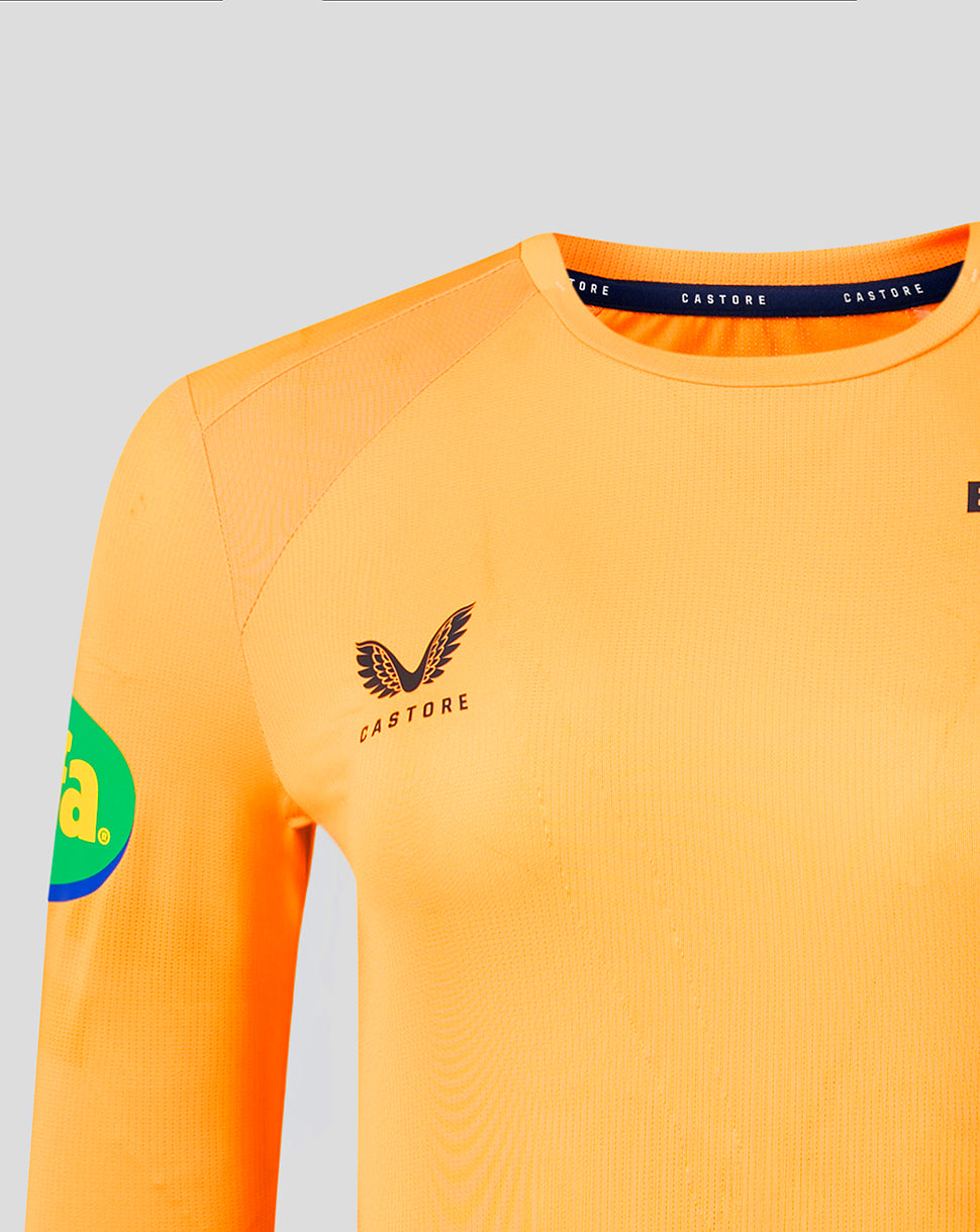 Leicester Tiger dames trainingsshirt met lange mouwen 2026/27 - Oranje - Oranje