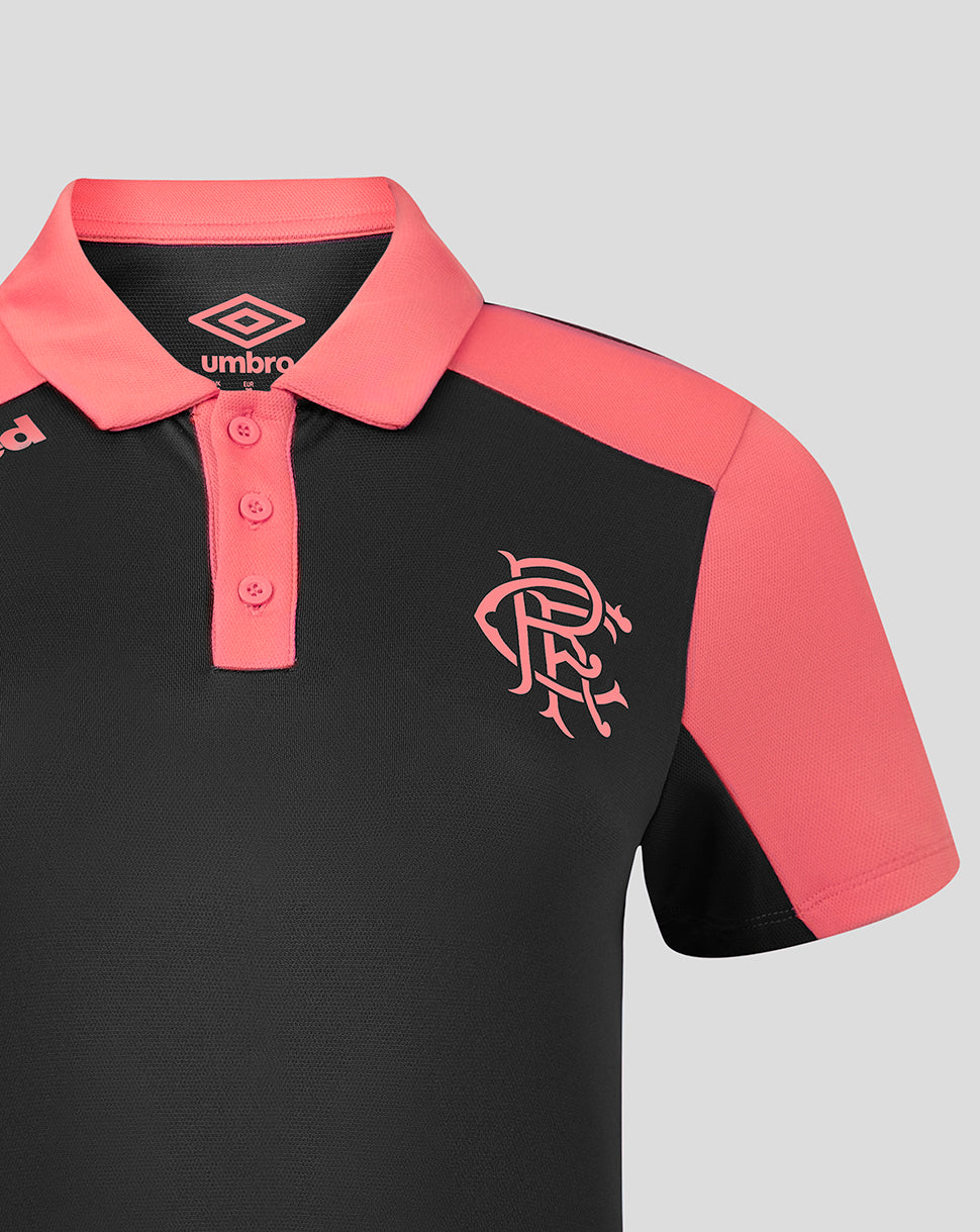 Rangers Damen 26/27 Pro Training Poloshirt – Caviar - Caviar
