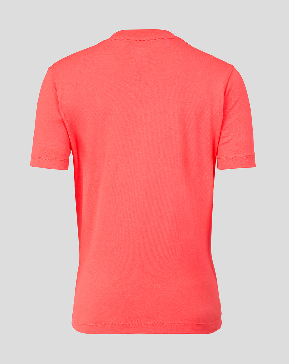 Rangers FC Damen 2026/27 Presentation T-Shirt – Koralle - Koralle