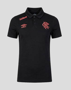 Rangers FC Men's 2026/27 Presentation Polo - Caviar