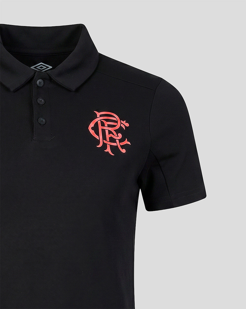 Rangers FC Herren 2026/27 Presentation Poloshirt – Caviar - Caviar