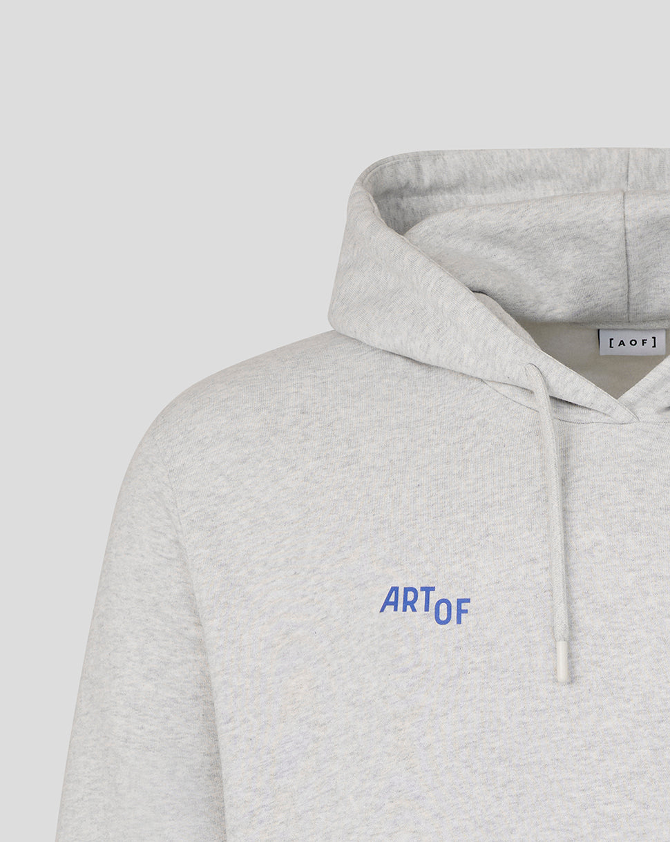 Rangers Unisex 25/26 Art of Football Hoodie - Grey - Grey