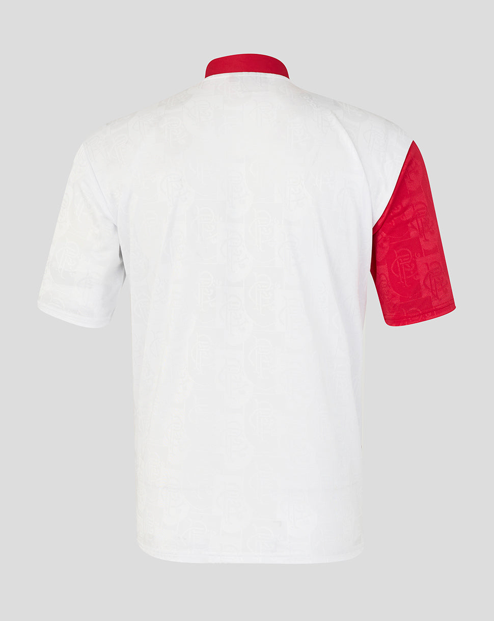 Rangers Unisex Retro 1996-97 Auswärts Trikot - Weiss