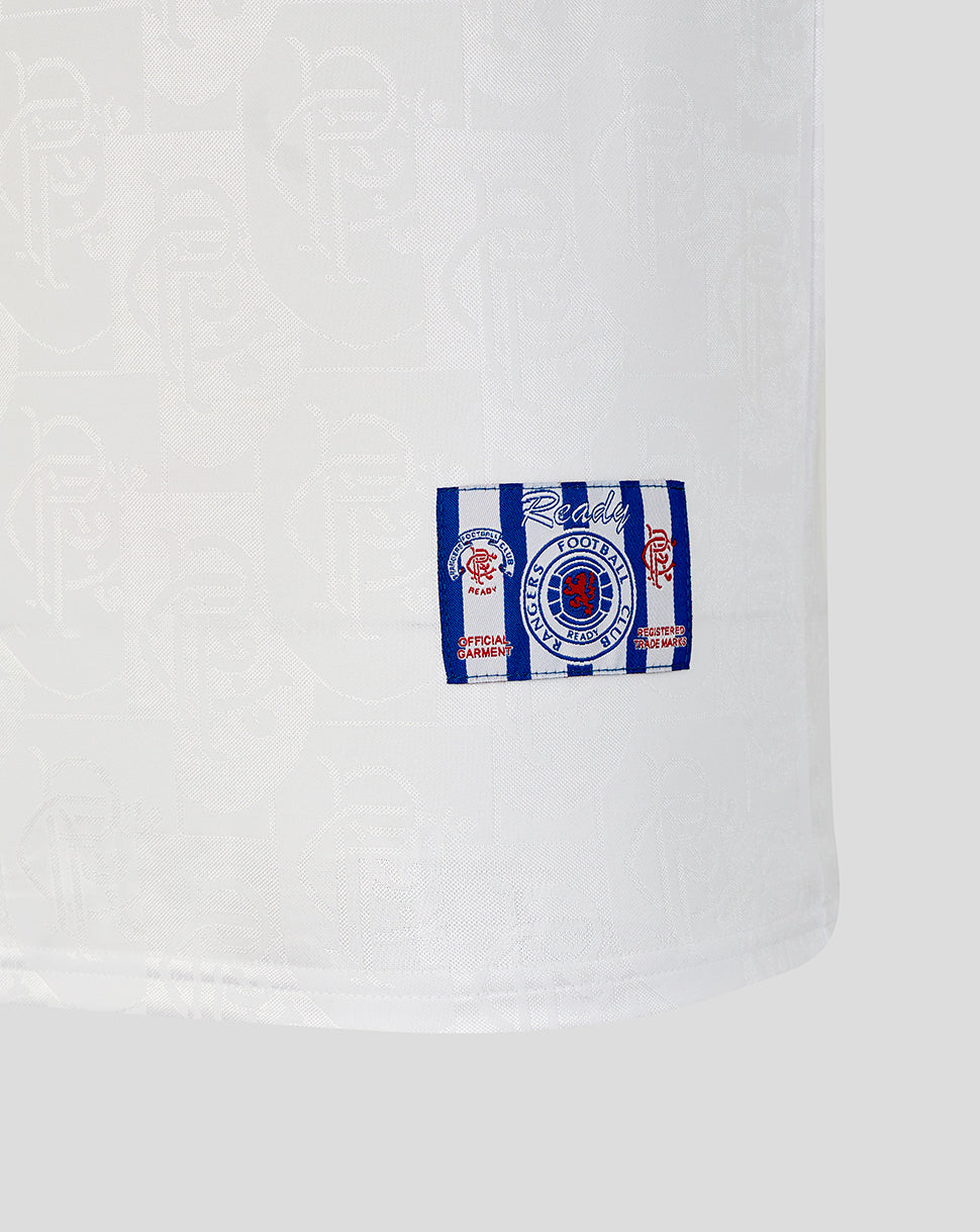 Rangers Unisex Retro 1996-97 Auswärts Trikot - Weiss