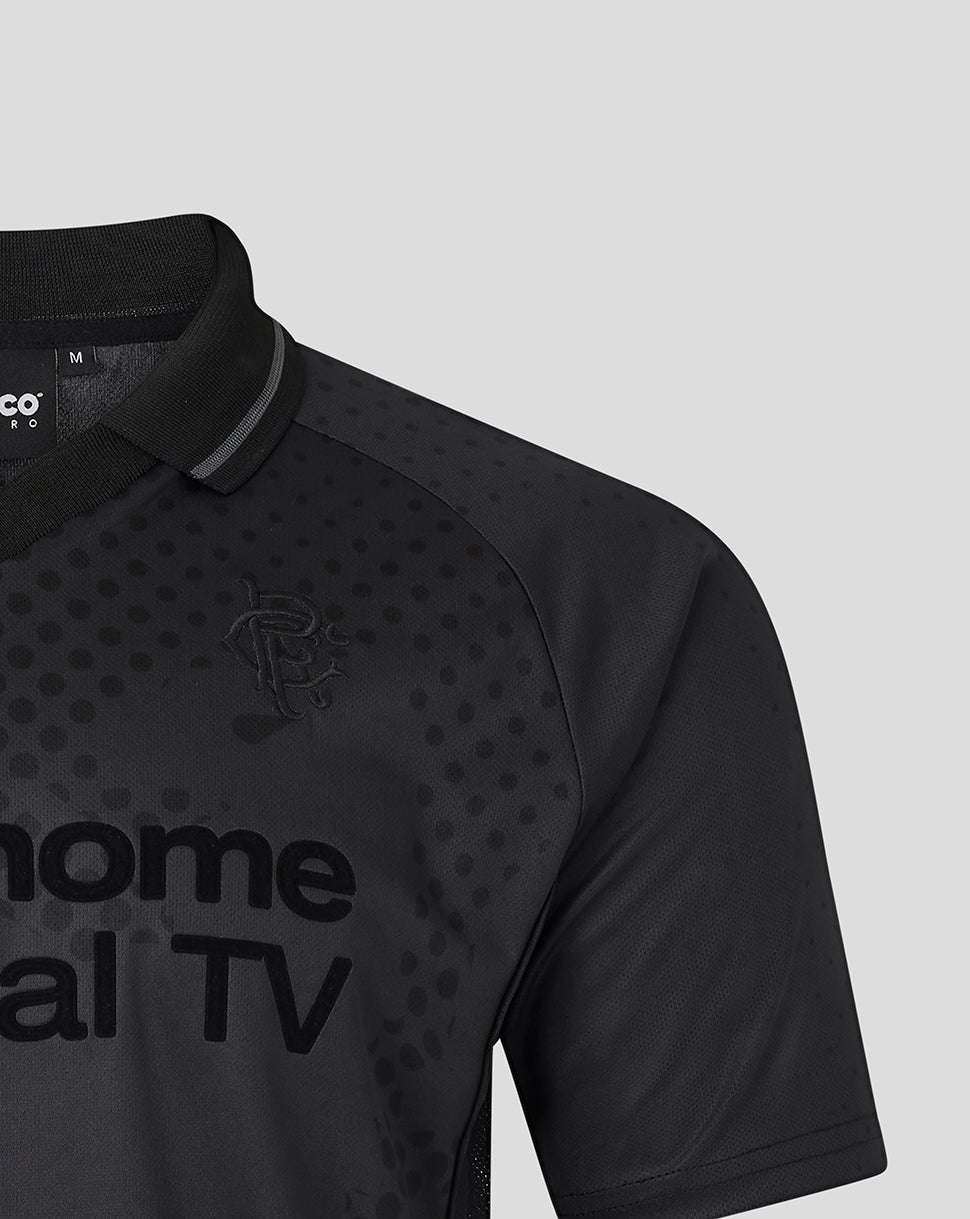 Rangers Unisex Retro 2002-03 Home Blackout Shirt