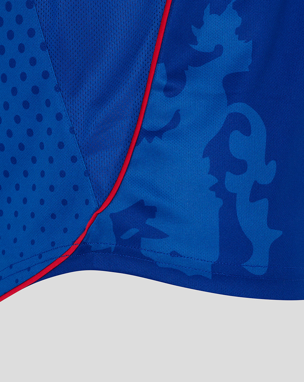 Rangers Unisex Retro 2002-03 Thuis Shirt - Blauw