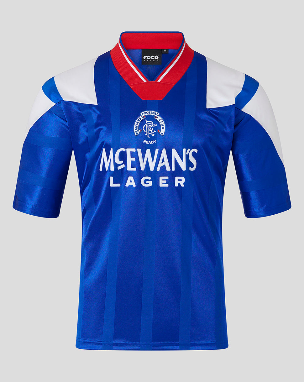 Rangers Unisex Retro 1992-94 Home Shirt