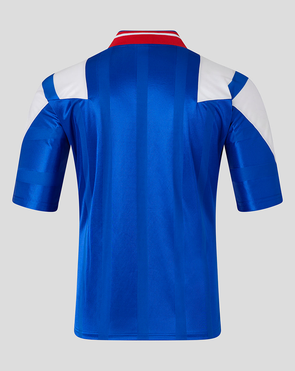 Rangers Unisex Retro 1992-94 Thuis Shirt - Zwart