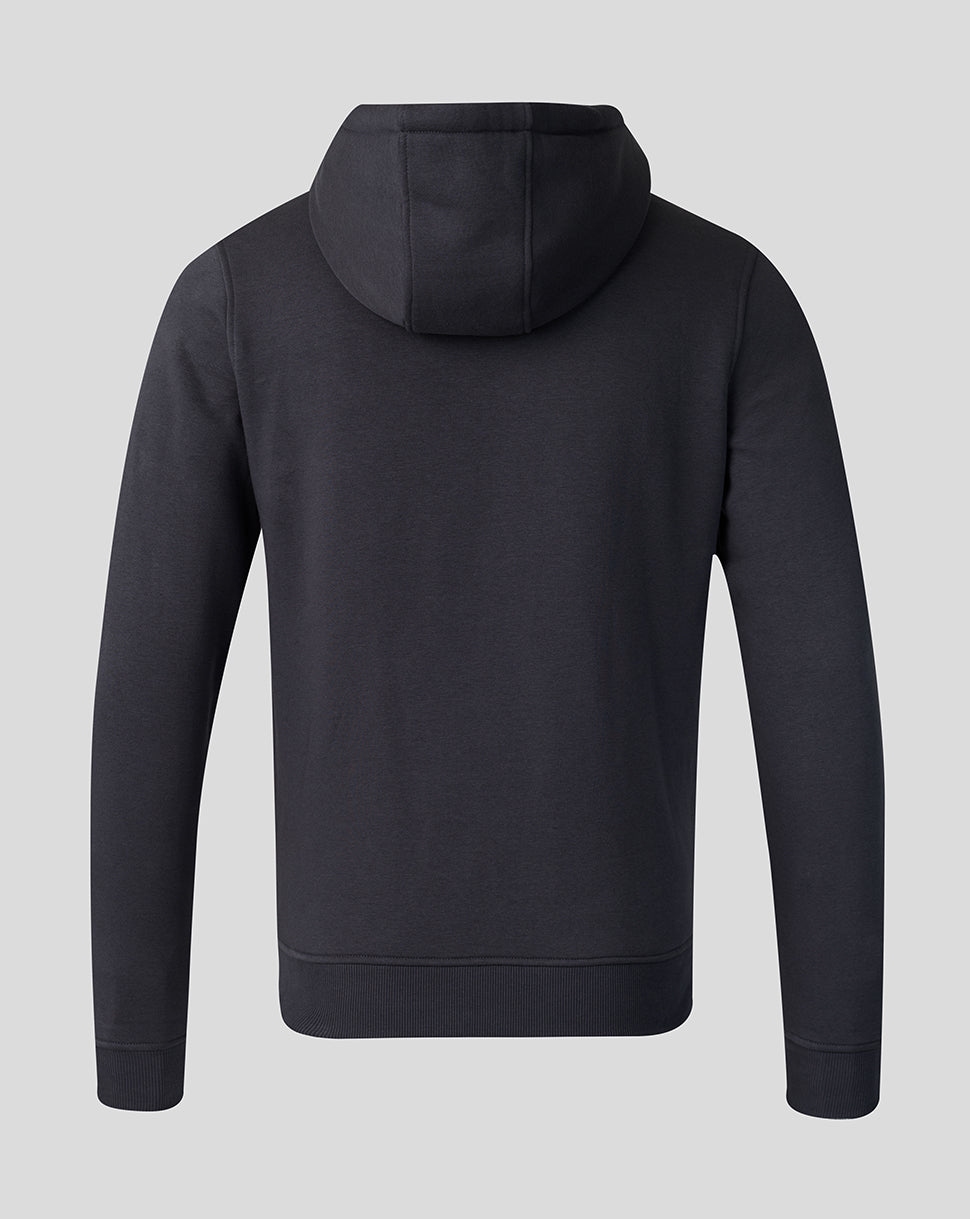 England Cricket Unisex 26/27 Essentials Crest Hoodie - Marineblauw