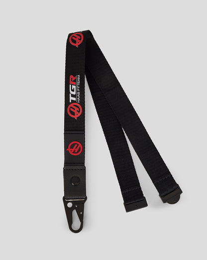 Official Haas Team Lanyard - Black