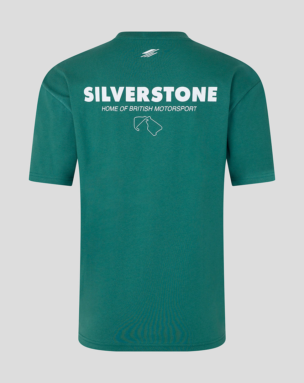 Camiseta unisex de manga corta Silverstone Heritage - Verde - Verde