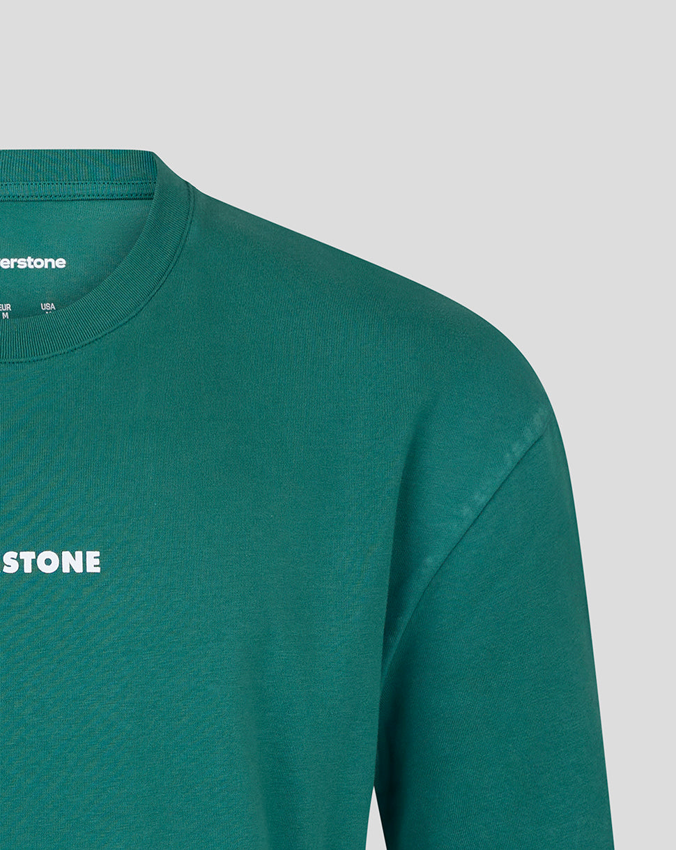 Camiseta unisex de manga corta Silverstone Heritage - Verde - Verde