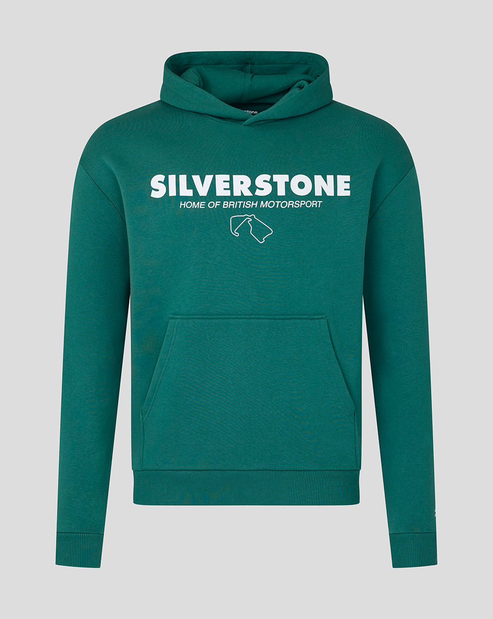 Silverstone Unisex Heritage Pullover Hoodie – Grün - Grün