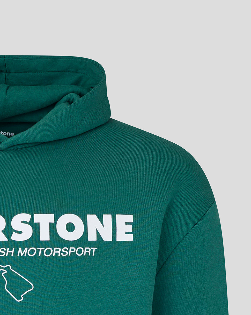 Silverstone Unisex Heritage Pullover Hoodie – Grün - Grün