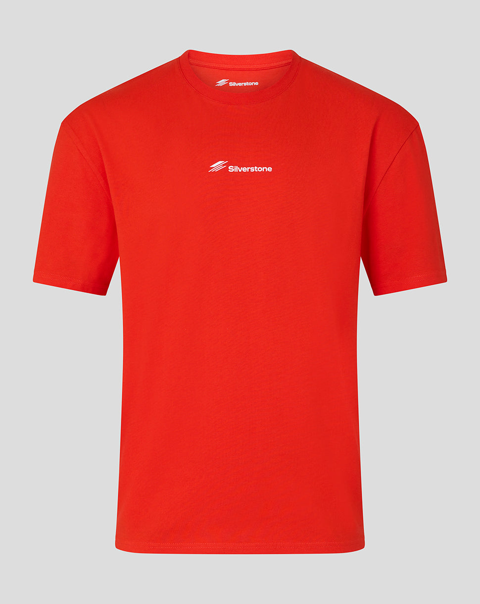 Silverstone Unisex British Injection T-Shirt – Rot - Rot