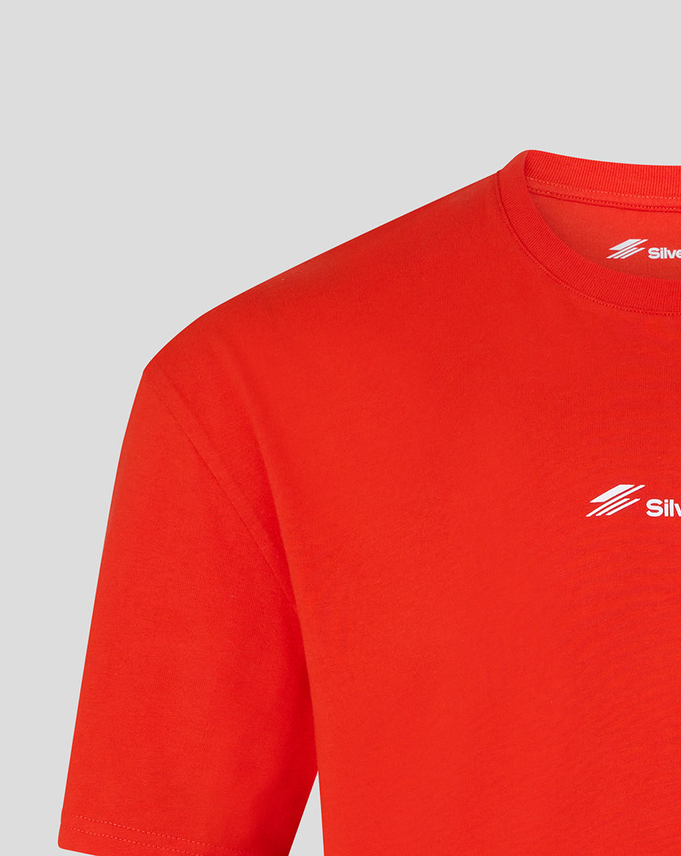 Silverstone Unisex British Injection T-Shirt – Rot - Rot