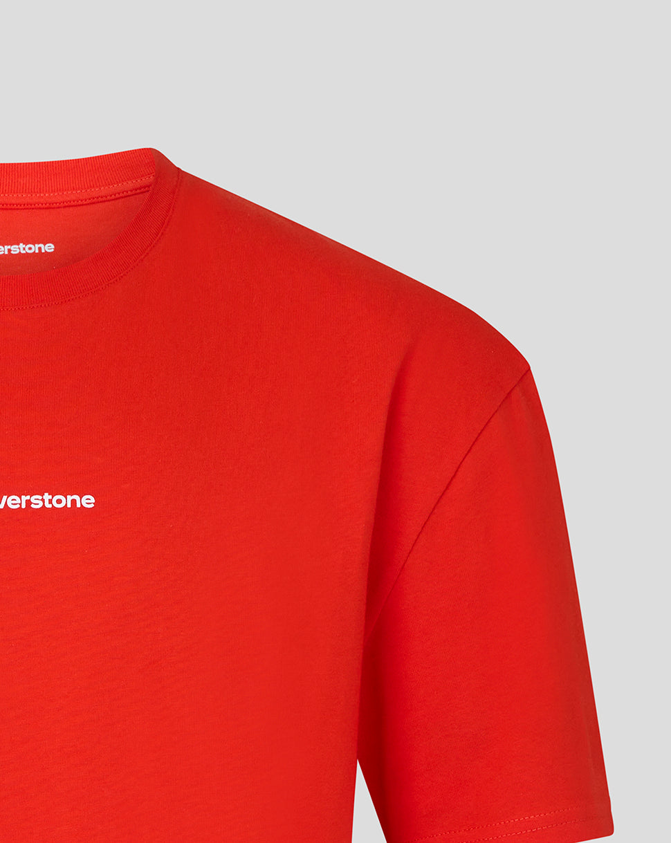 Silverstone Unisex British Injection T-Shirt – Rot - Rot
