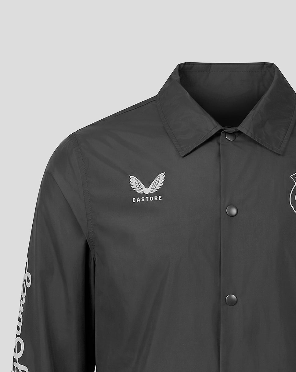 Rolling Stones x England Cricket x Castore Jacket – Black - Black