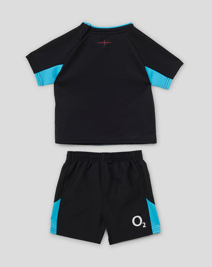 Baby’s England Rugby Alternate Short Sleeve Kit – Caviar