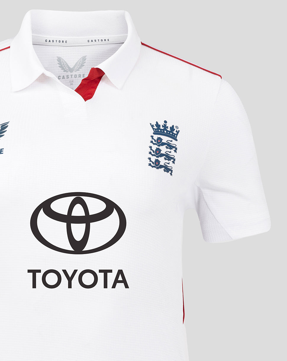 Women's England Cricket 25/26 Test Shirt + Wide Brim Hat