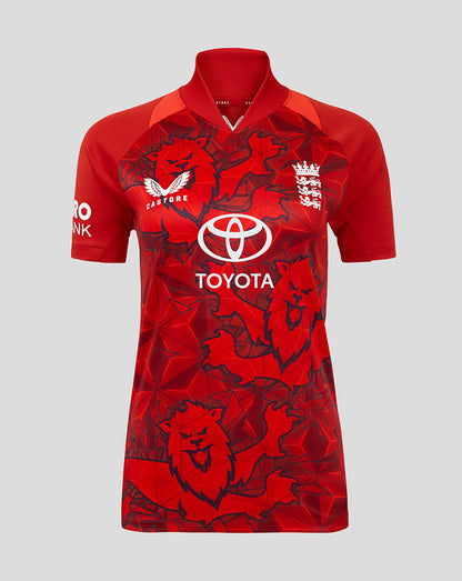 Women's England Cricket 25/26 T20 Shirt + Cap