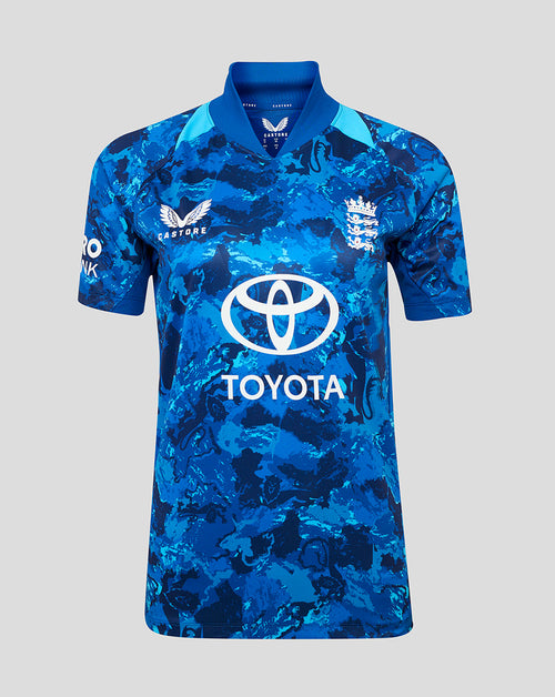 England Cricket Odi Women's Short Sleeve Shirt 25/26