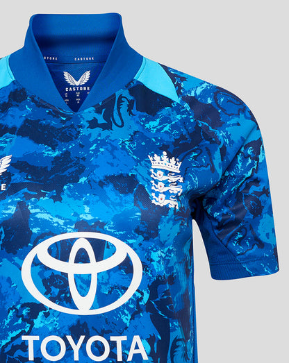 England Cricket Odi Women's Short Sleeve Shirt 25/26