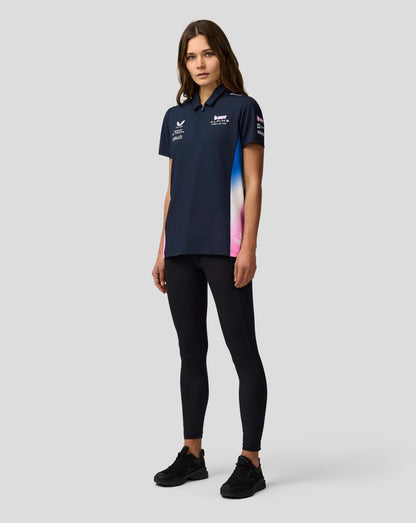 Bwt Alpine Formula One Team Official Women’S Polo Shirt - Navy