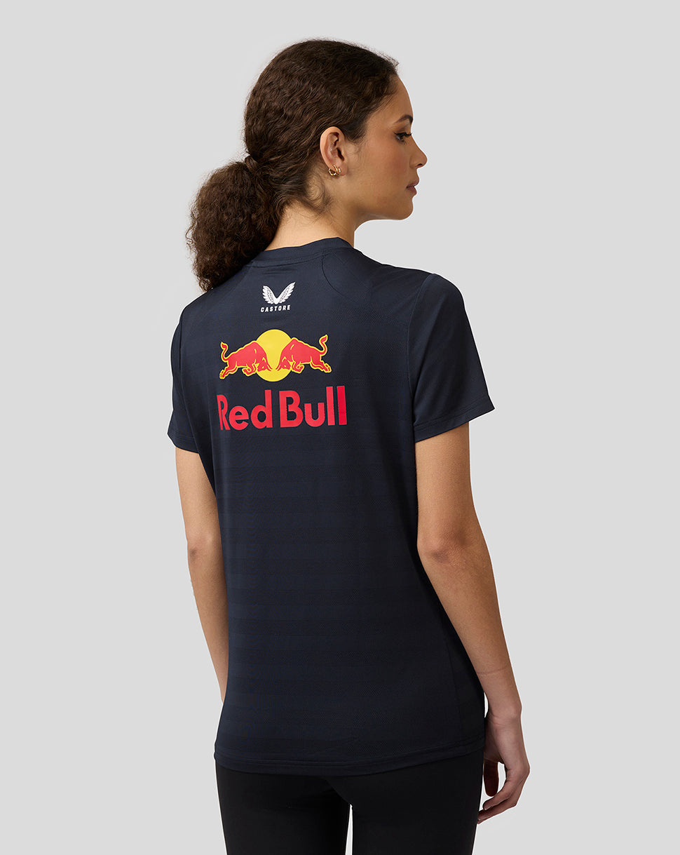 Oracle Red Bull Racing Dames Teamline Max Verstappen Set Up T-shirt – Nachthemel - Night Sky