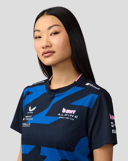 Bwt Alpine Formula One Team Women’S Pierre Gasly Official Driver Jersey - Navy
